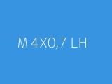 M 4X0,7 LH 